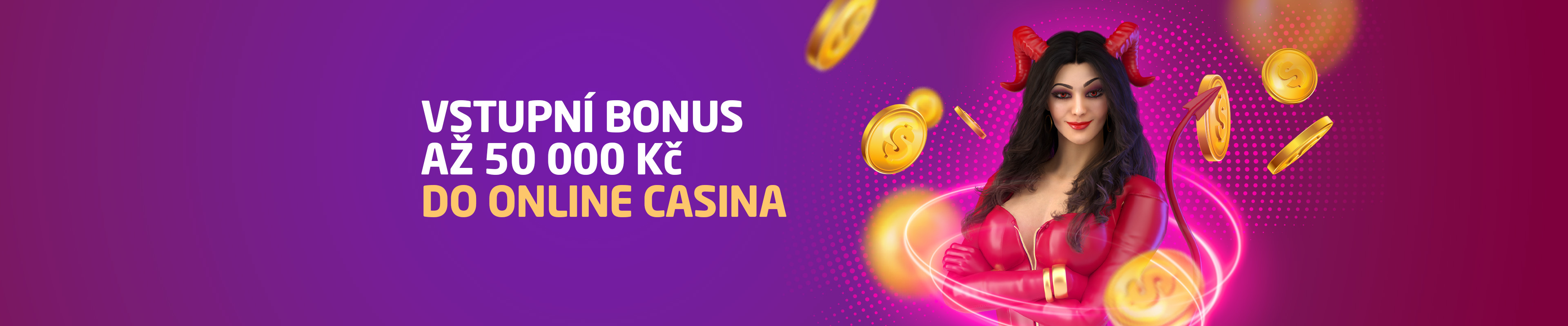 Casino vstupní BONUS 50 000Kč
